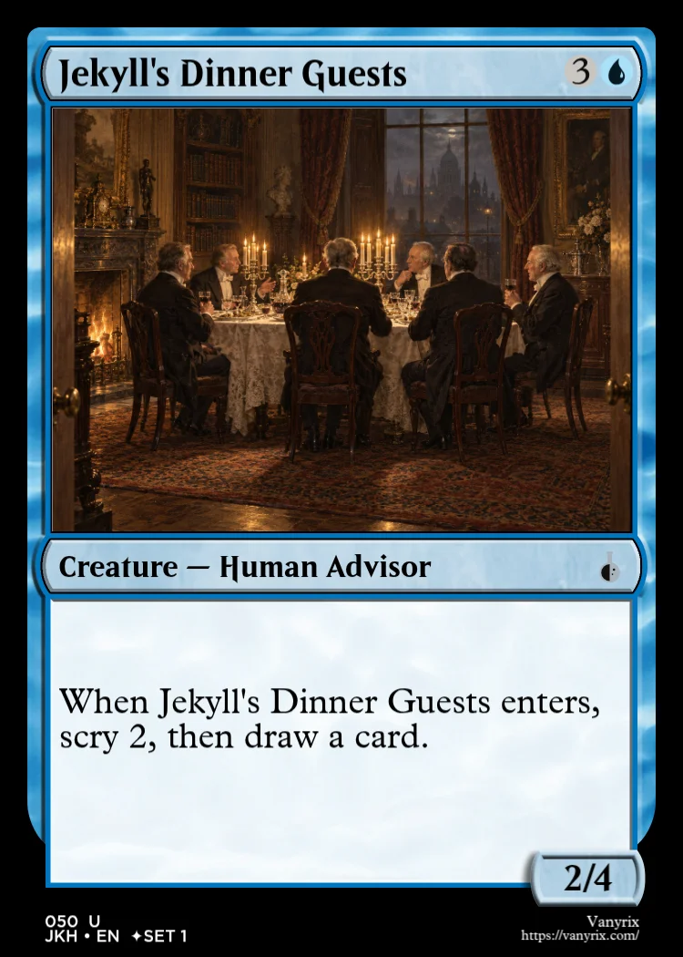 Jekyll's Dinner Guests