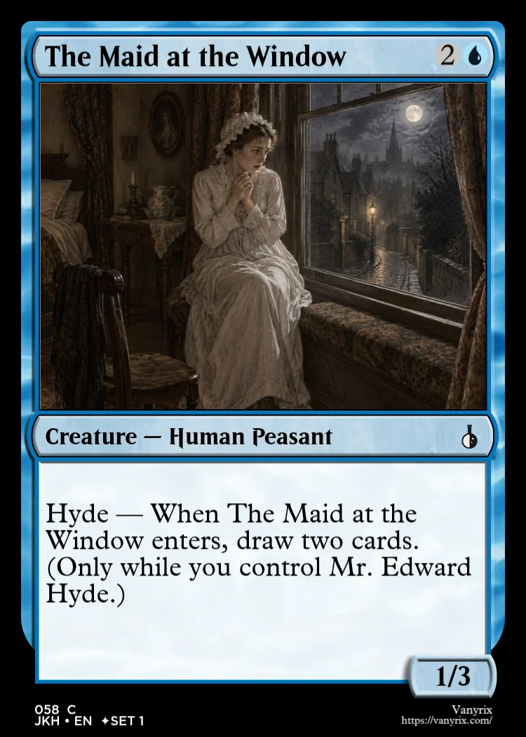 The Maid at the Window