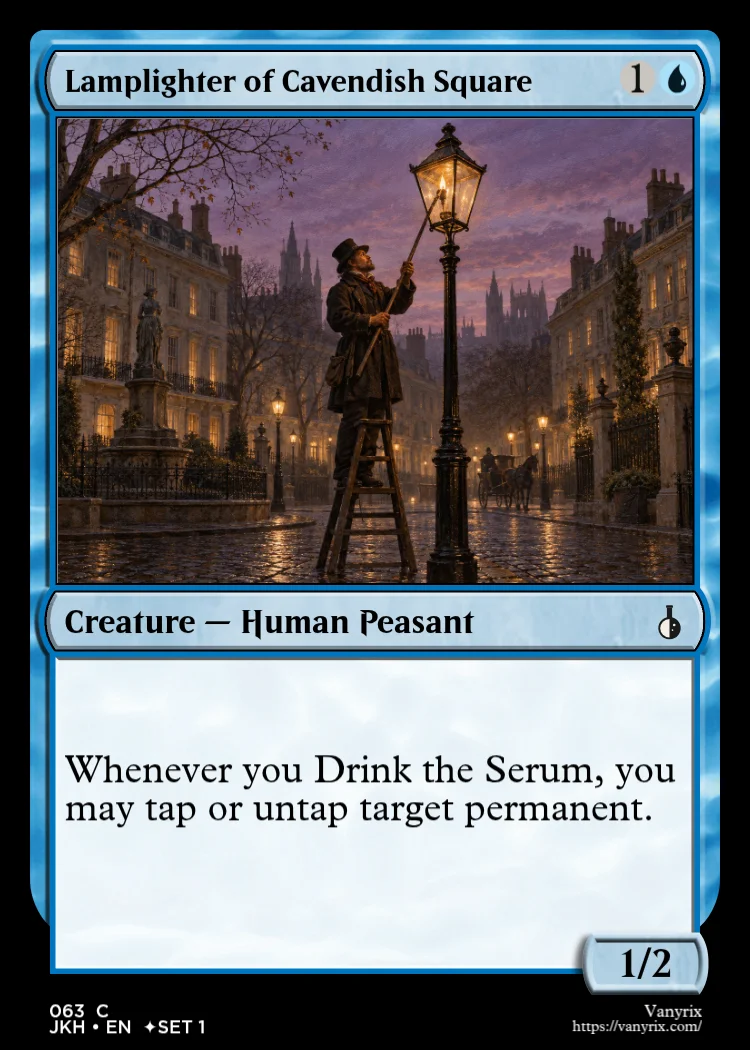 Lamplighter of Cavendish Square