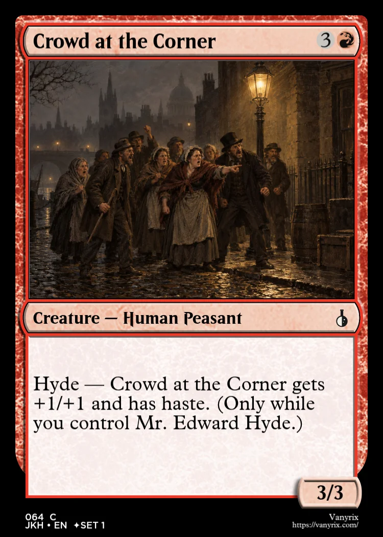 Crowd at the Corner