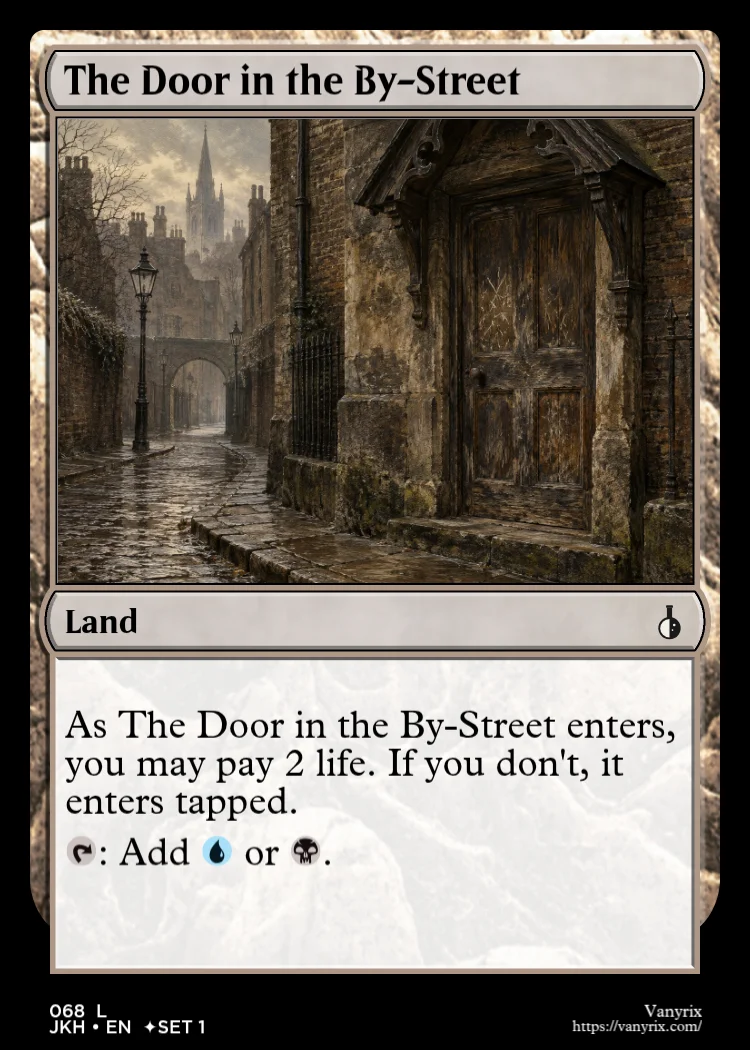 The Door in the By-Street