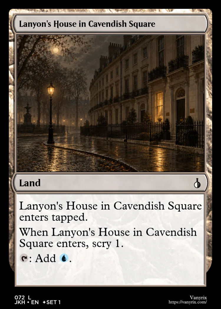 Lanyon's House in Cavendish Square