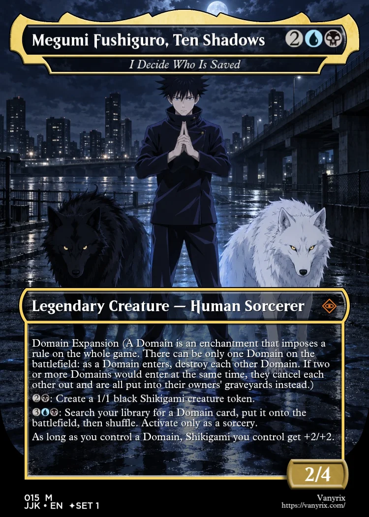 Megumi Fushiguro, Ten Shadows