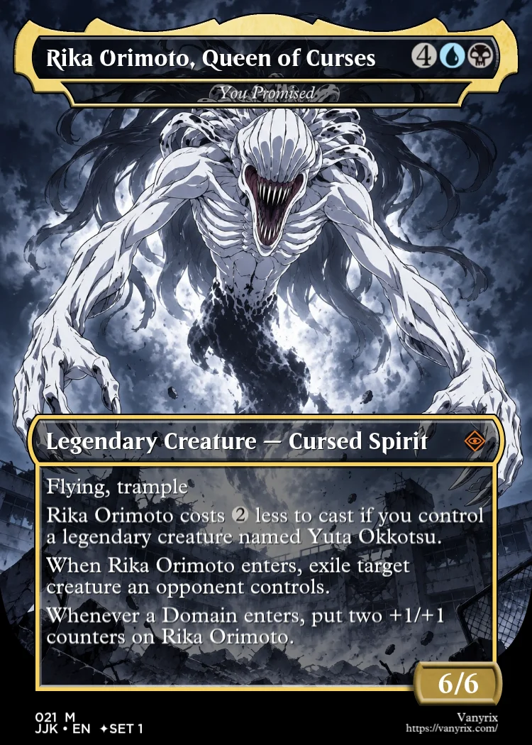 Rika Orimoto, Queen of Curses