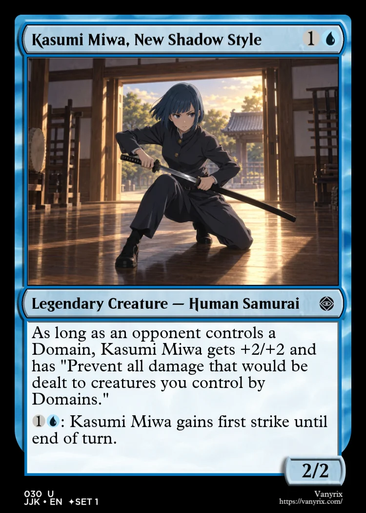 Kasumi Miwa, New Shadow Style