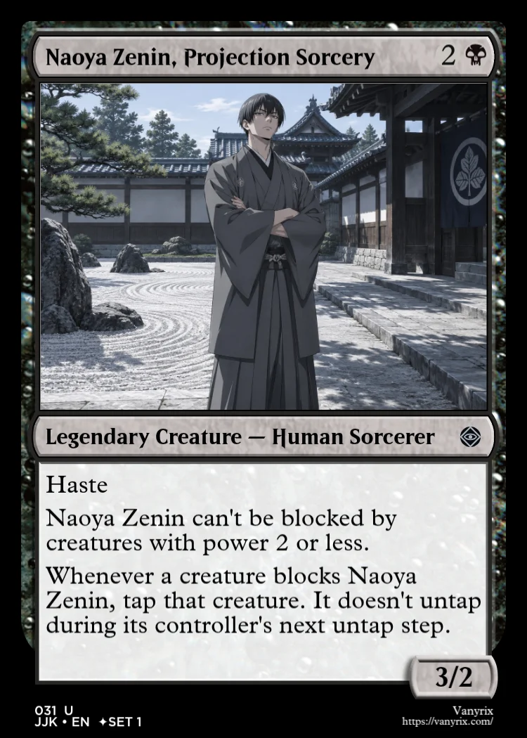 Naoya Zenin, Projection Sorcery