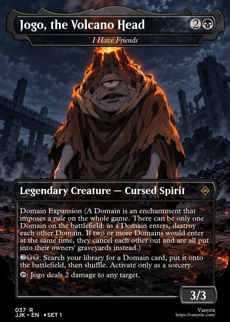 Jogo, the Volcano Head