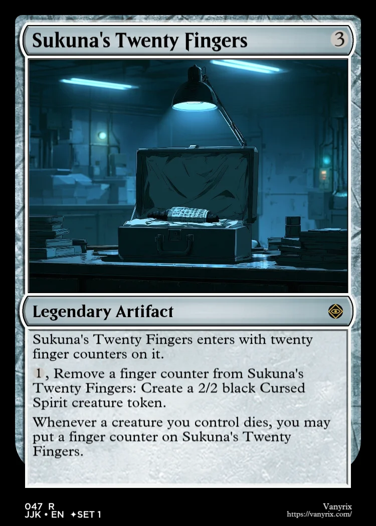 Sukuna's Twenty Fingers
