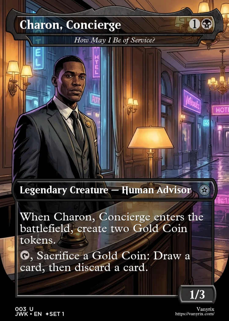 Charon, Concierge
