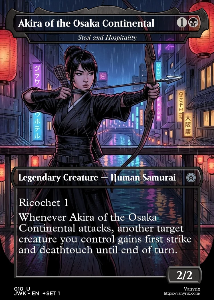 Akira of the Osaka Continental