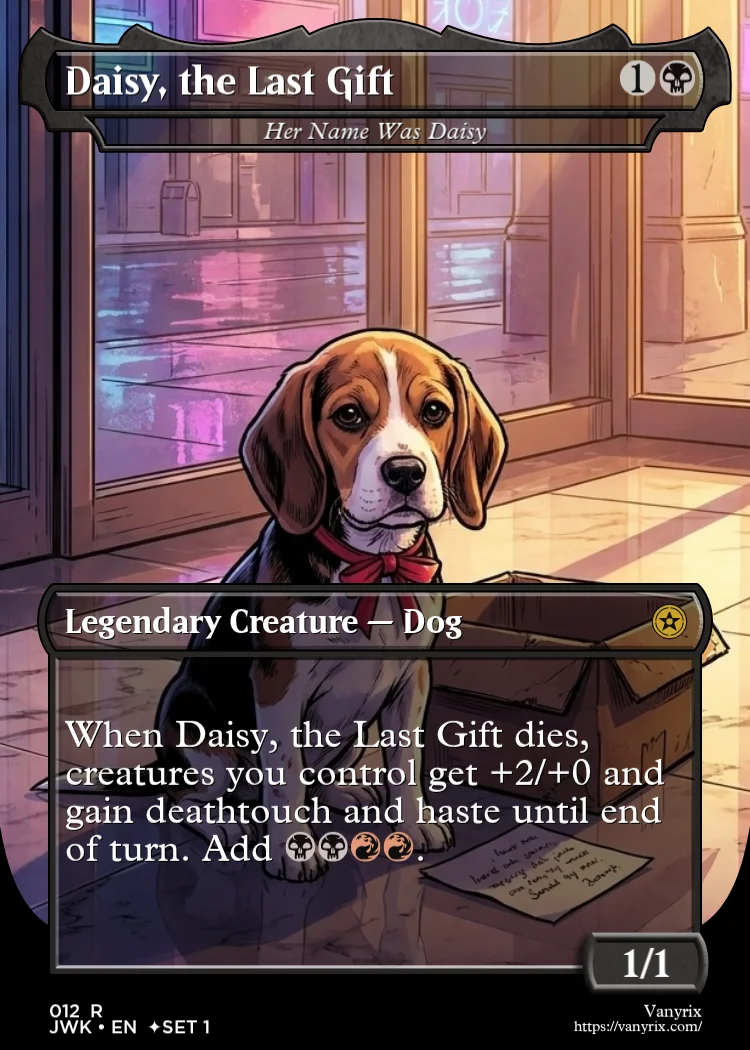 Daisy, the Last Gift