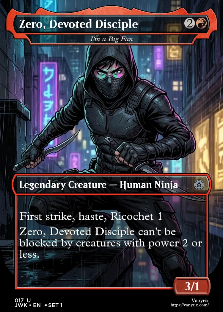 Zero, Devoted Disciple