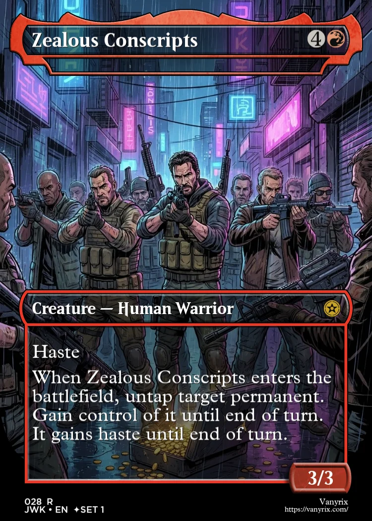 Zealous Conscripts