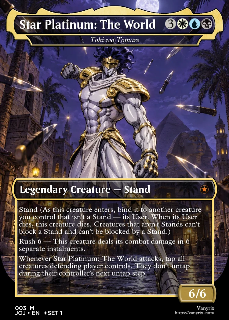 Star Platinum: The World