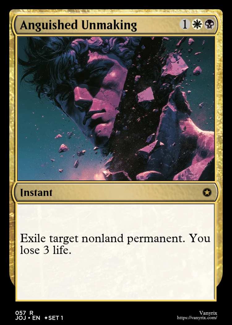 Anguished Unmaking