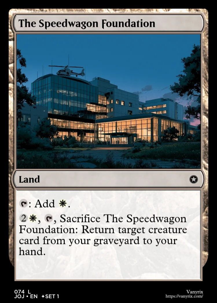 The Speedwagon Foundation