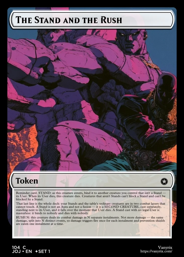 The Stand and the Rush