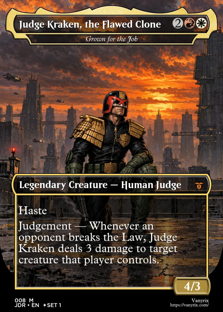 Judge Kraken, the Flawed Clone
