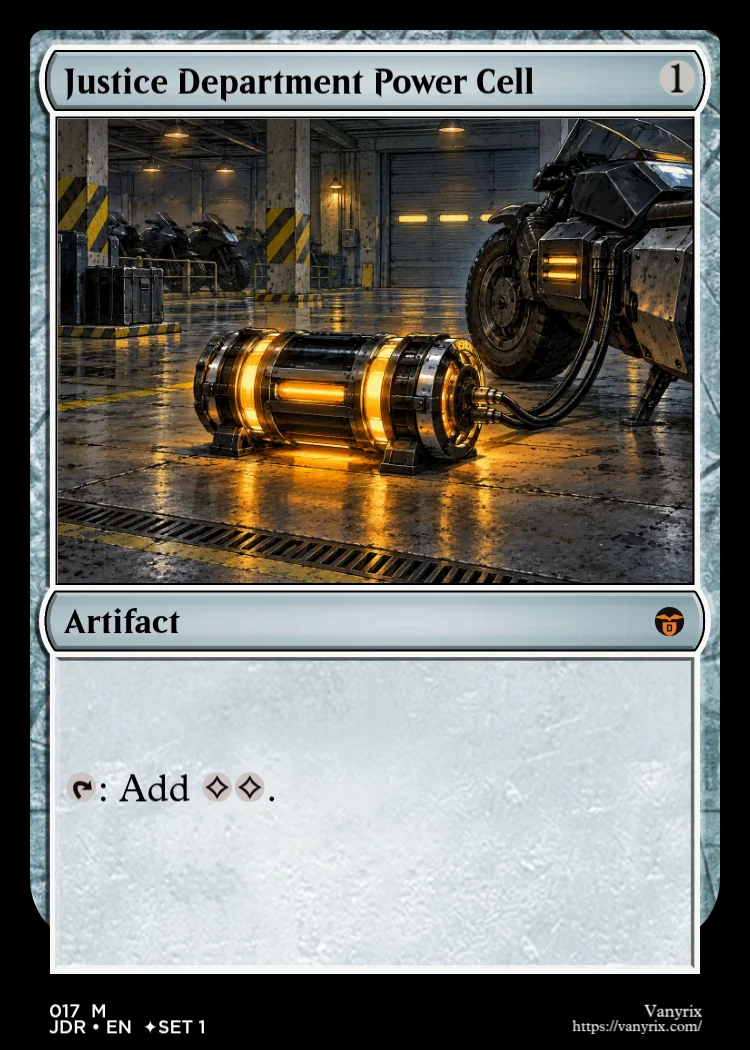 Justice Department Power Cell
