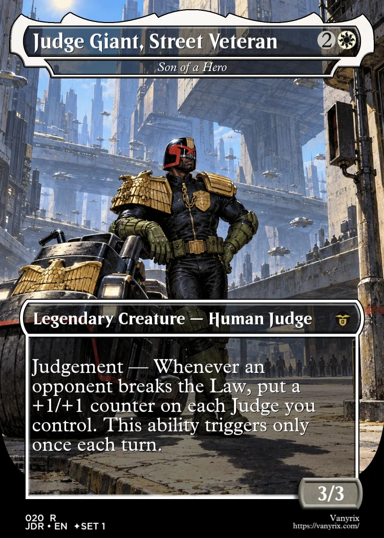 Judge Giant, Street Veteran