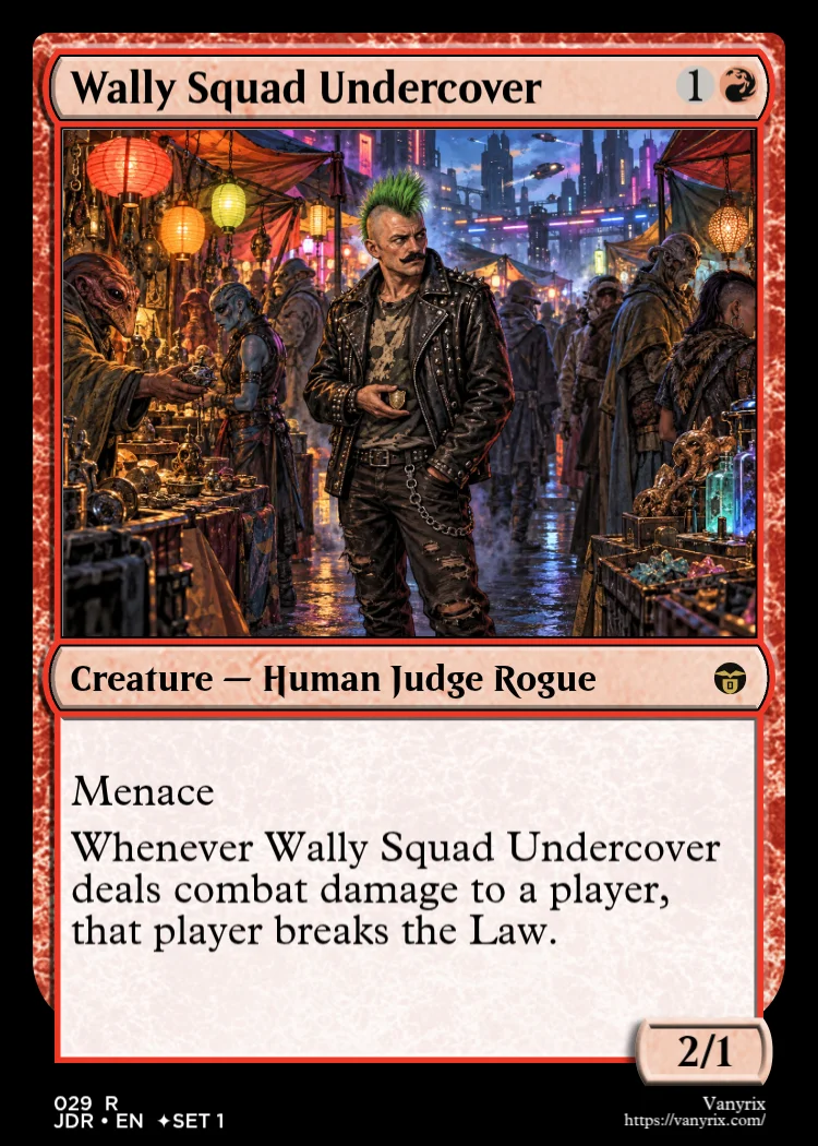 Wally Squad Undercover