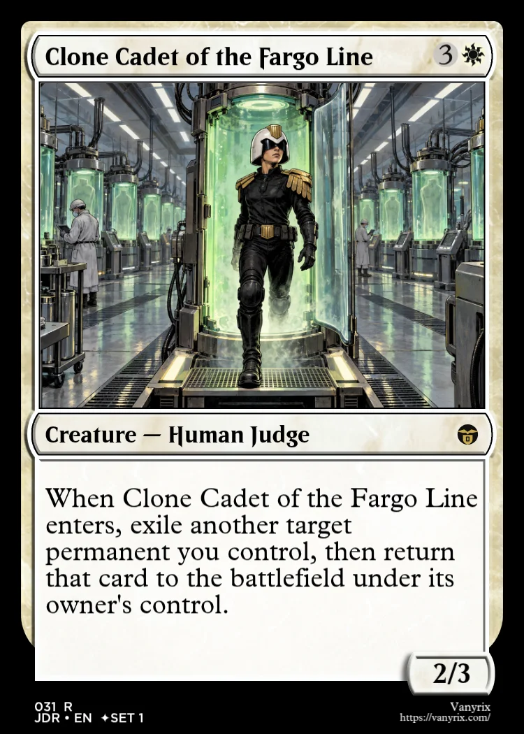 Clone Cadet of the Fargo Line