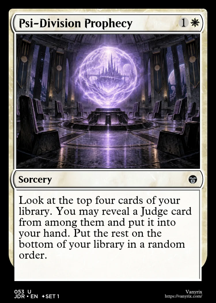 Psi-Division Prophecy