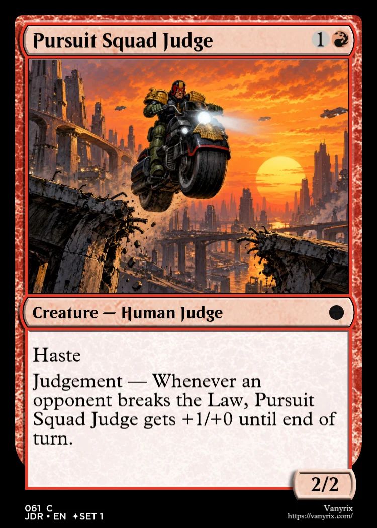 Pursuit Squad Judge
