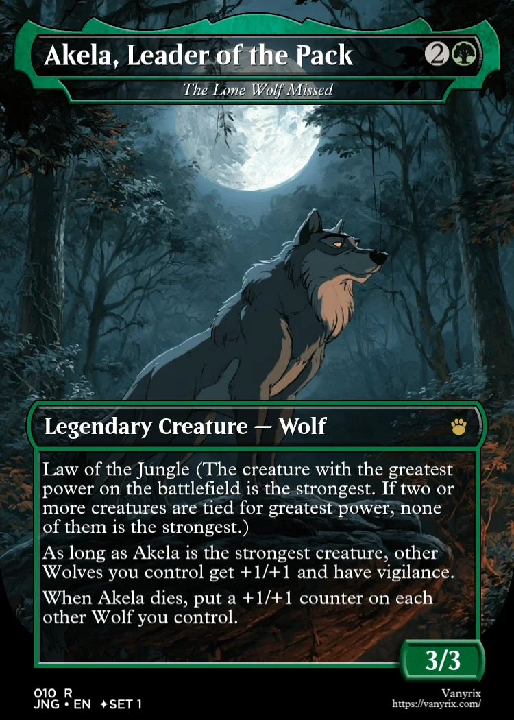 Akela, Leader of the Pack