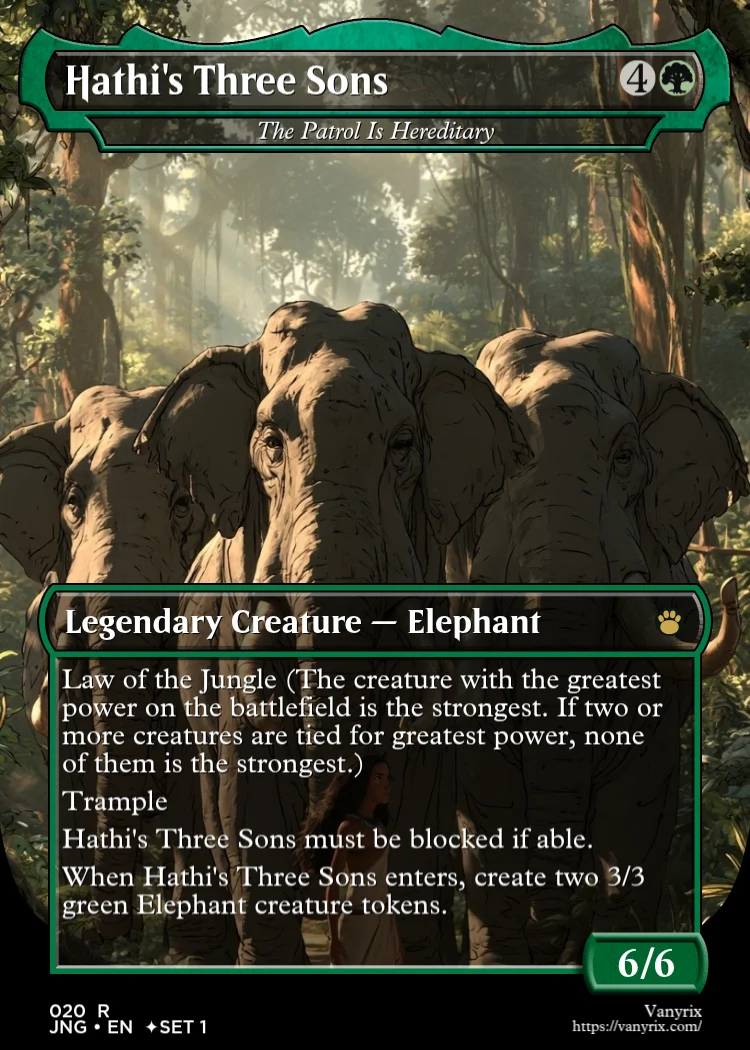 Hathi's Three Sons
