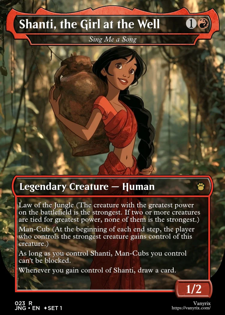 Shanti, the Girl at the Well