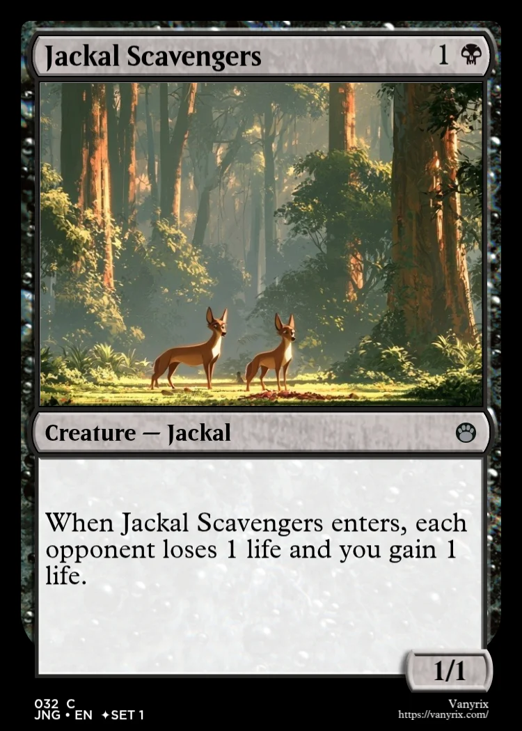 Jackal Scavengers