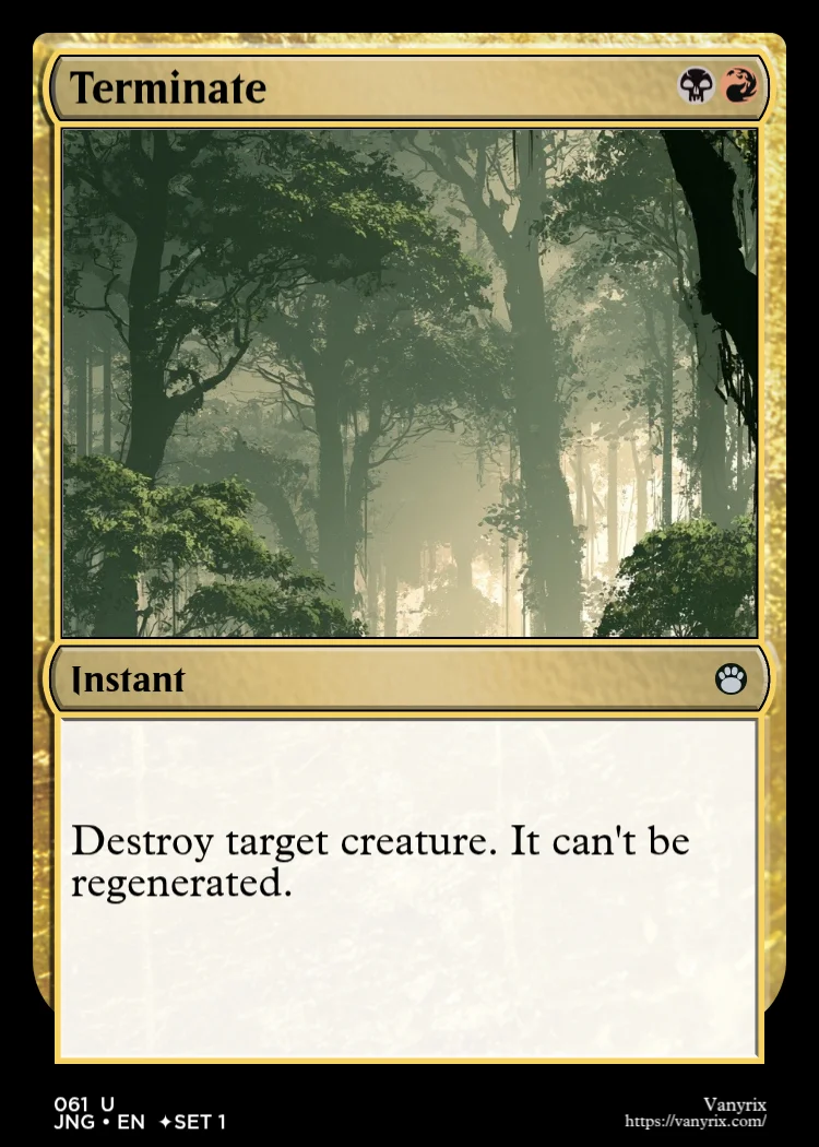 Terminate