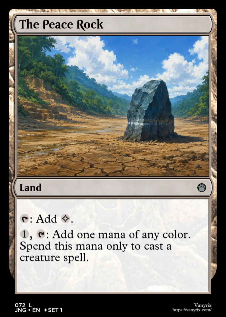 The Peace Rock