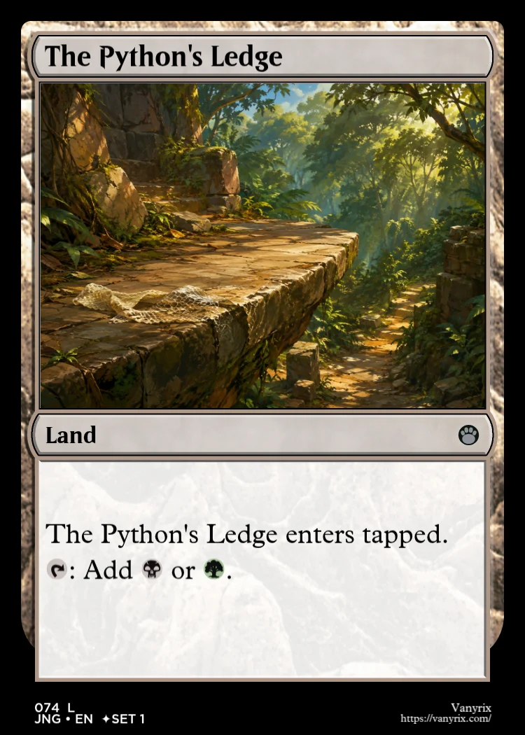 The Python's Ledge