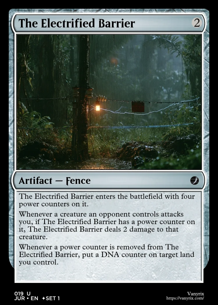 The Electrified Barrier