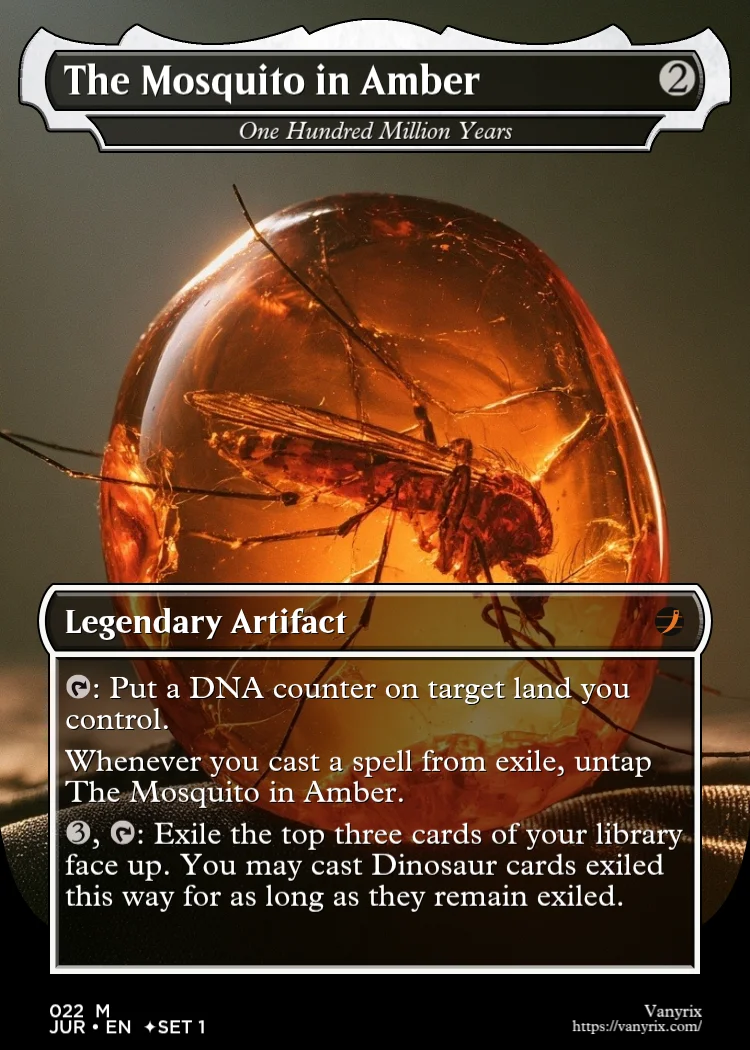 The Mosquito in Amber