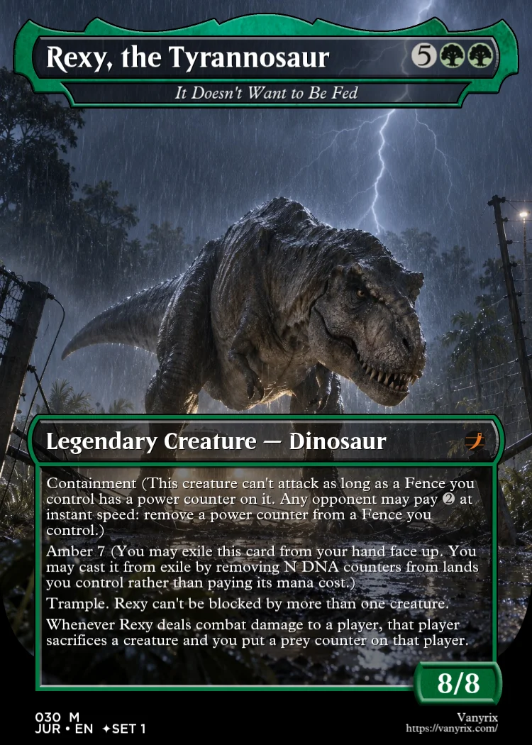 Rexy, the Tyrannosaur