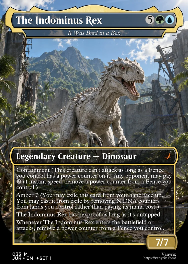 The Indominus Rex