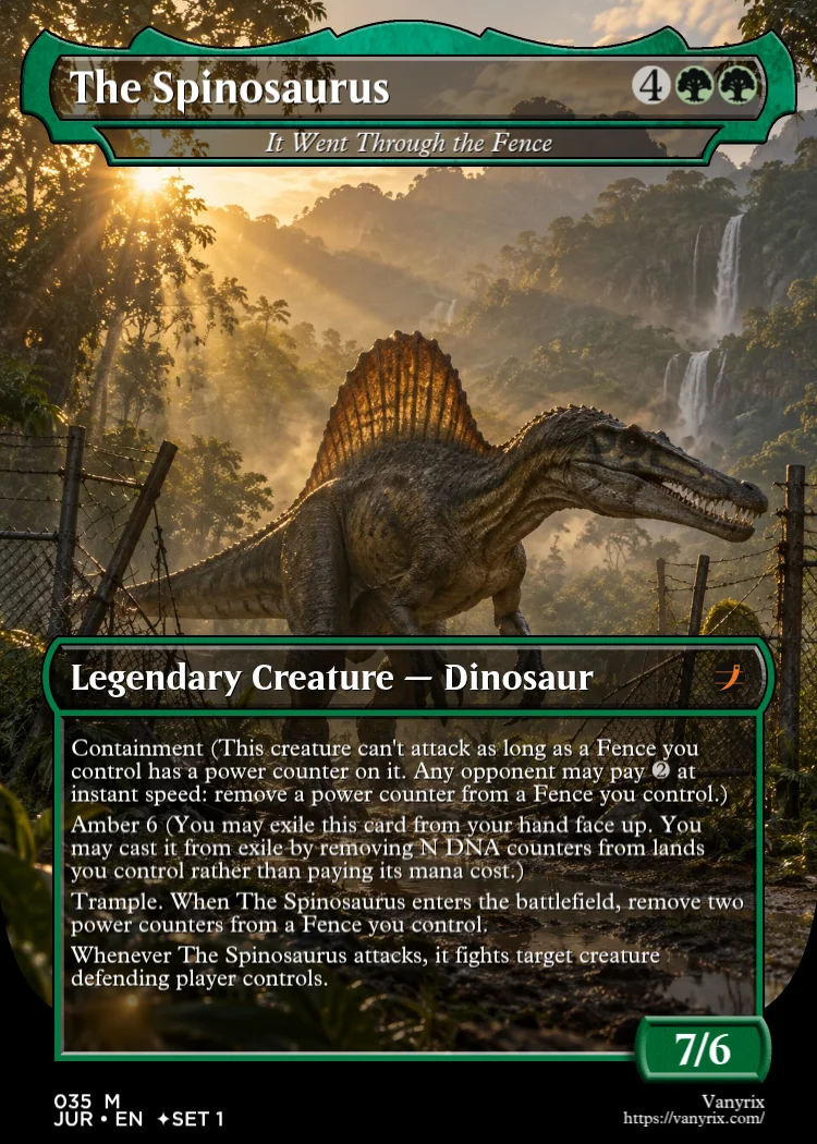 The Spinosaurus