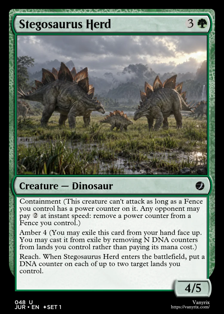 Stegosaurus Herd