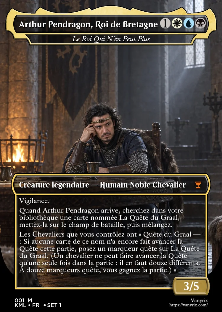 Arthur Pendragon, Roi de Bretagne