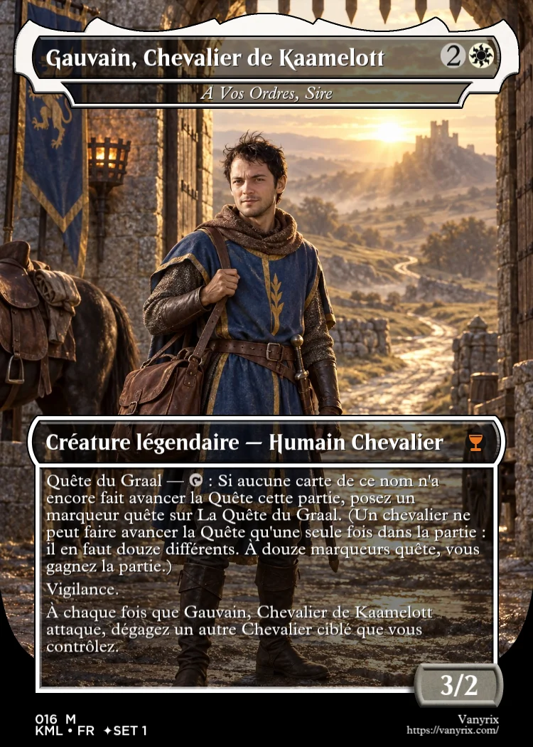 Gauvain, Chevalier de Kaamelott