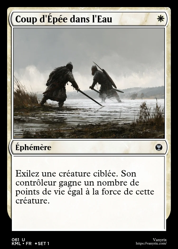 Coup d'Épée dans l'Eau