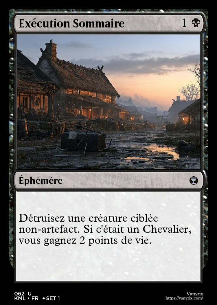 Exécution Sommaire