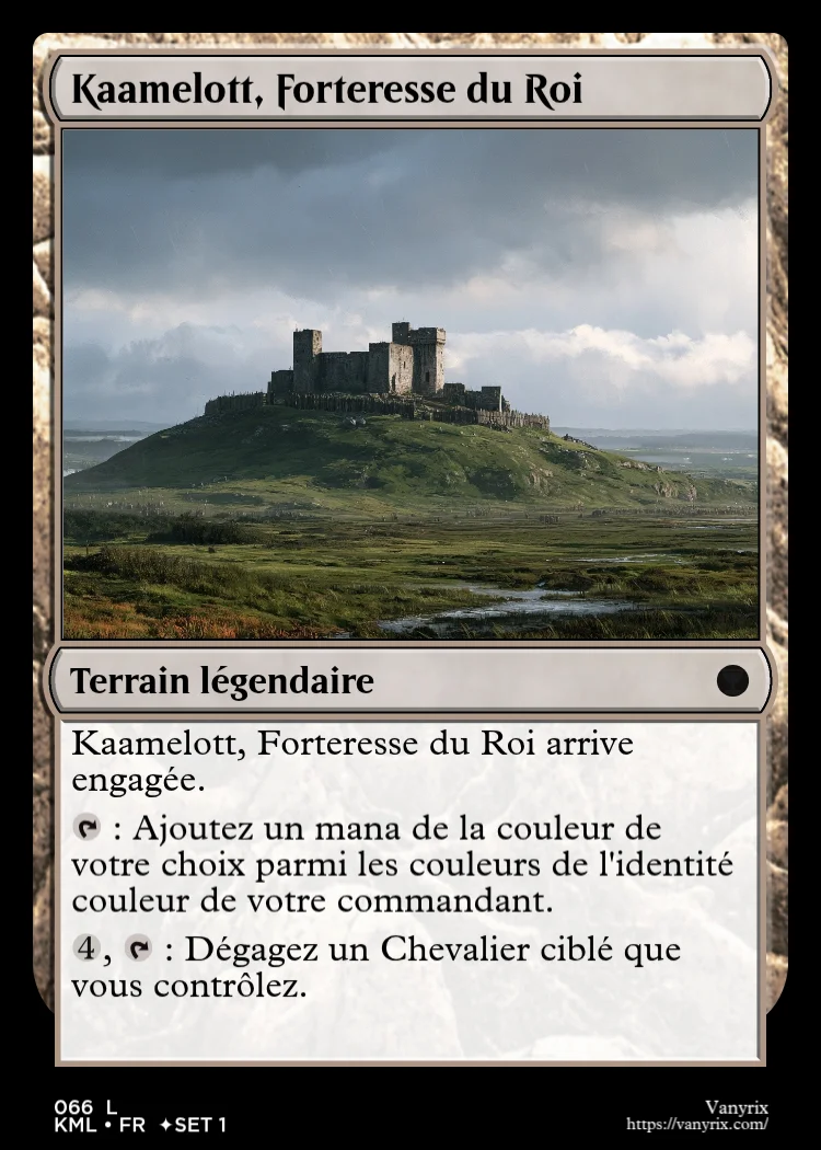 Kaamelott, Forteresse du Roi