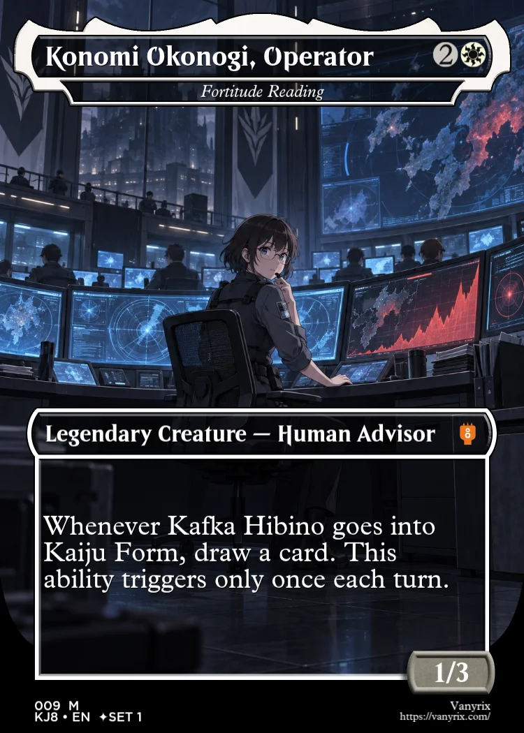 Konomi Okonogi, Operator