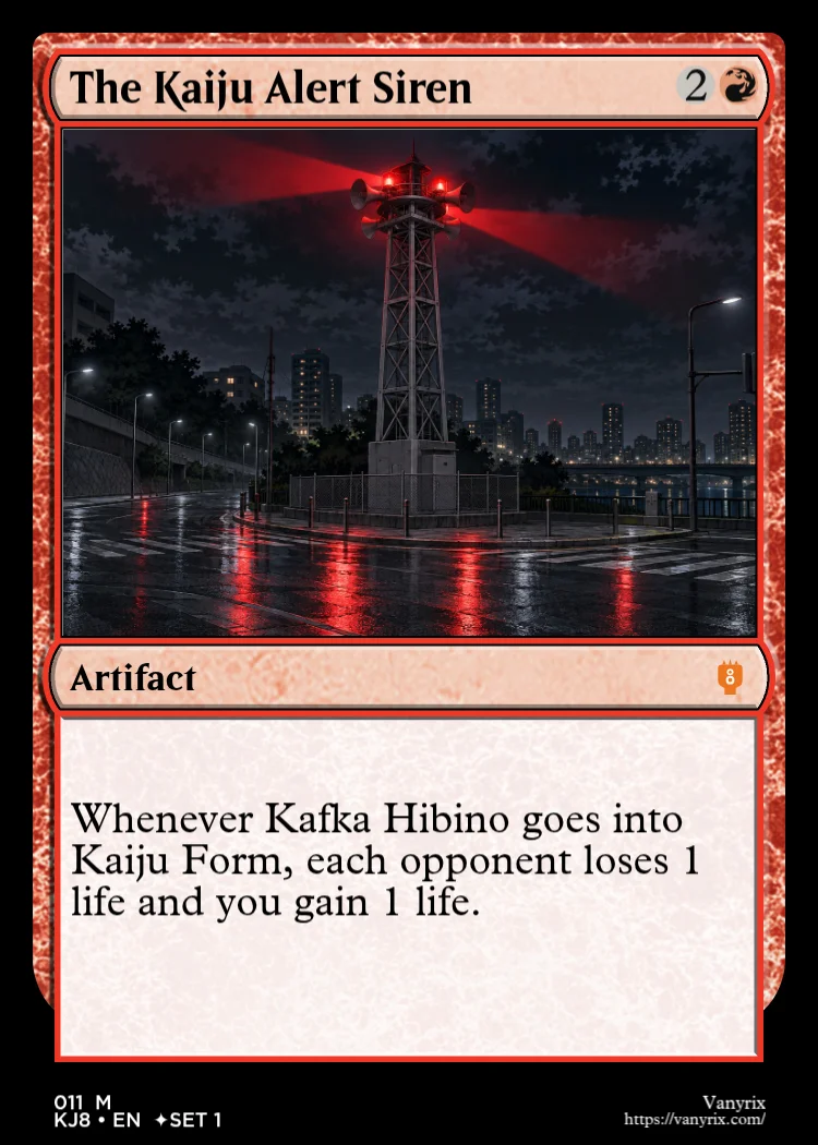 The Kaiju Alert Siren