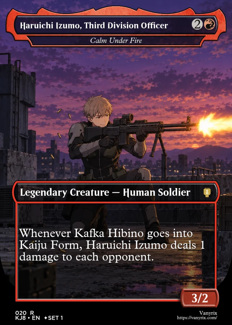 Haruichi Izumo, Third Division Officer