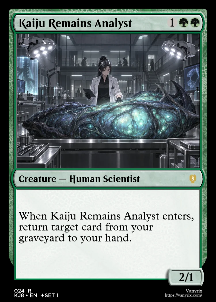 Kaiju Remains Analyst